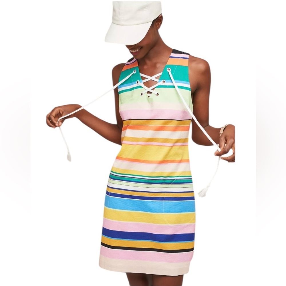 Tracy Reese X Anthropologie Costal Shift Dress Size M